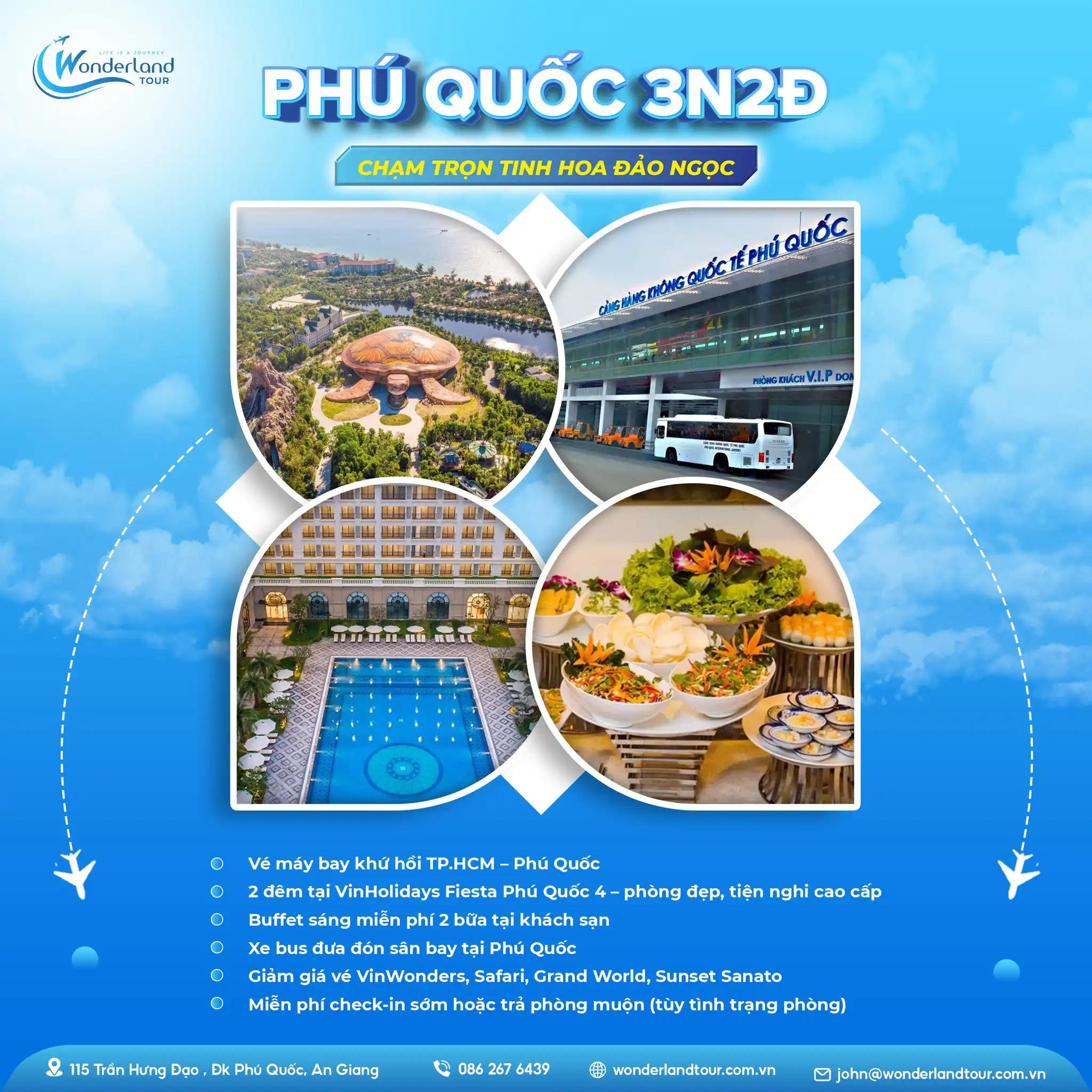 Combo Tour Phú Quốc 3N2Đ