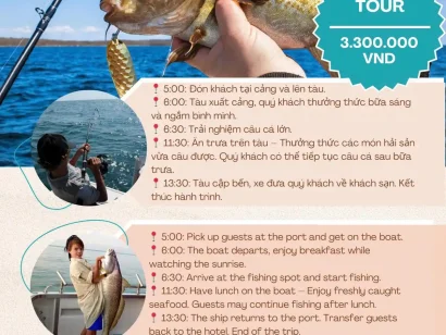 Tour câu cá lớn